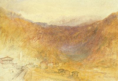 Il passo del Brunig da Meiringen, Svizzera da Joseph Mallord William Turner